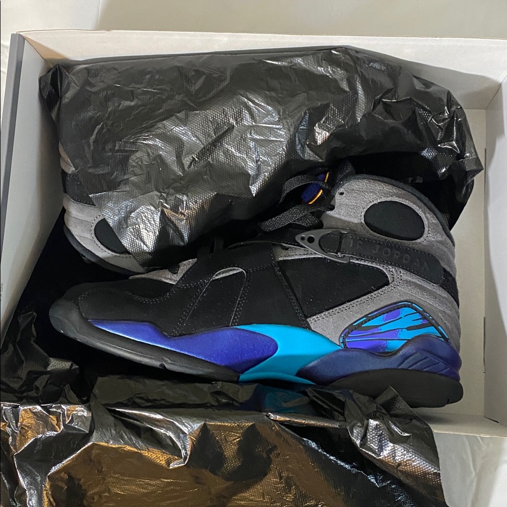 Air Jordan 8 Retro Aqua - Picture 8 of 9